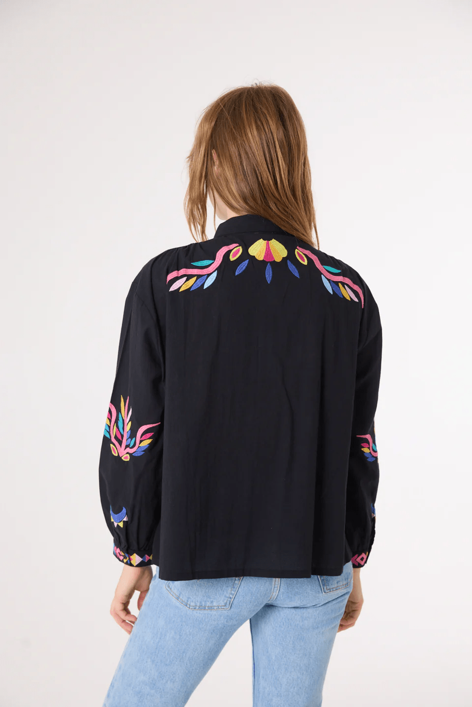 Chemise Sacrécoeur Ali blossom black - Tandem