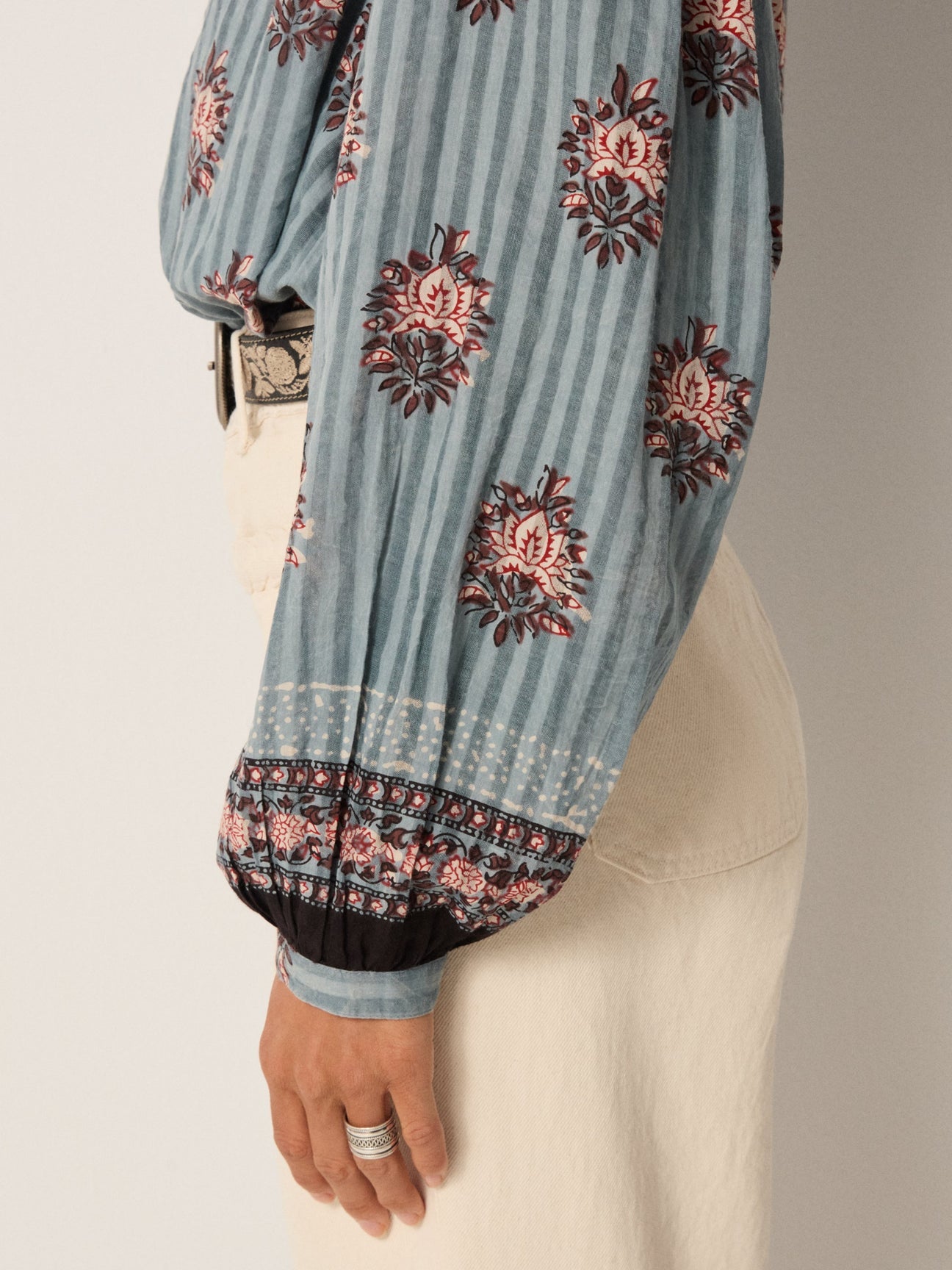 BLOUSE WATER LILLIES OMARA
