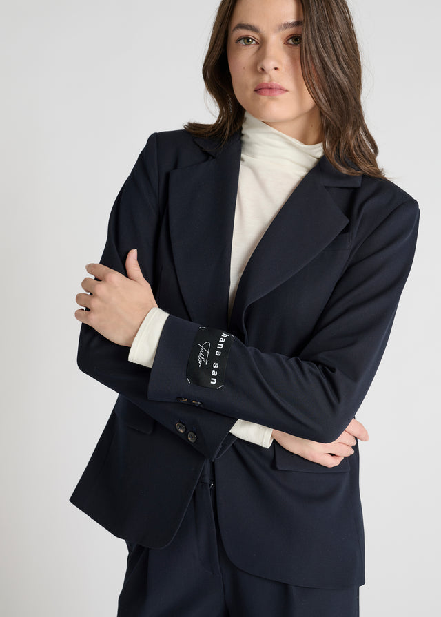 Blazer Hana San Aponi bleu nuit
