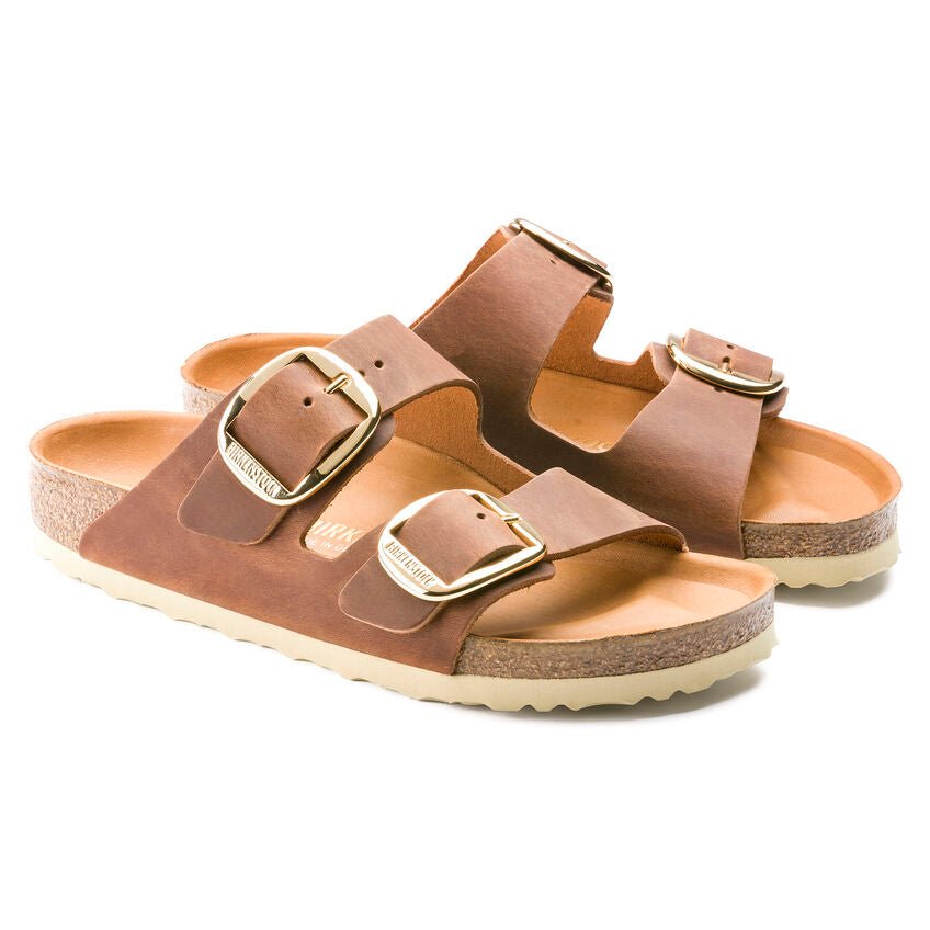 Sandales Birkenstock arizona cognac - Tandem