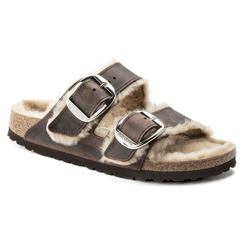 Sandale Birkenstock Arizona Huilée Marron - Tandem