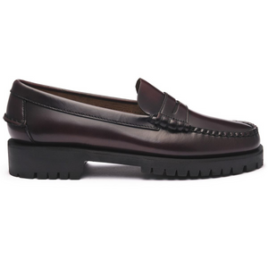 Mocassins Sebago Dan Lug Beown Burgundy
