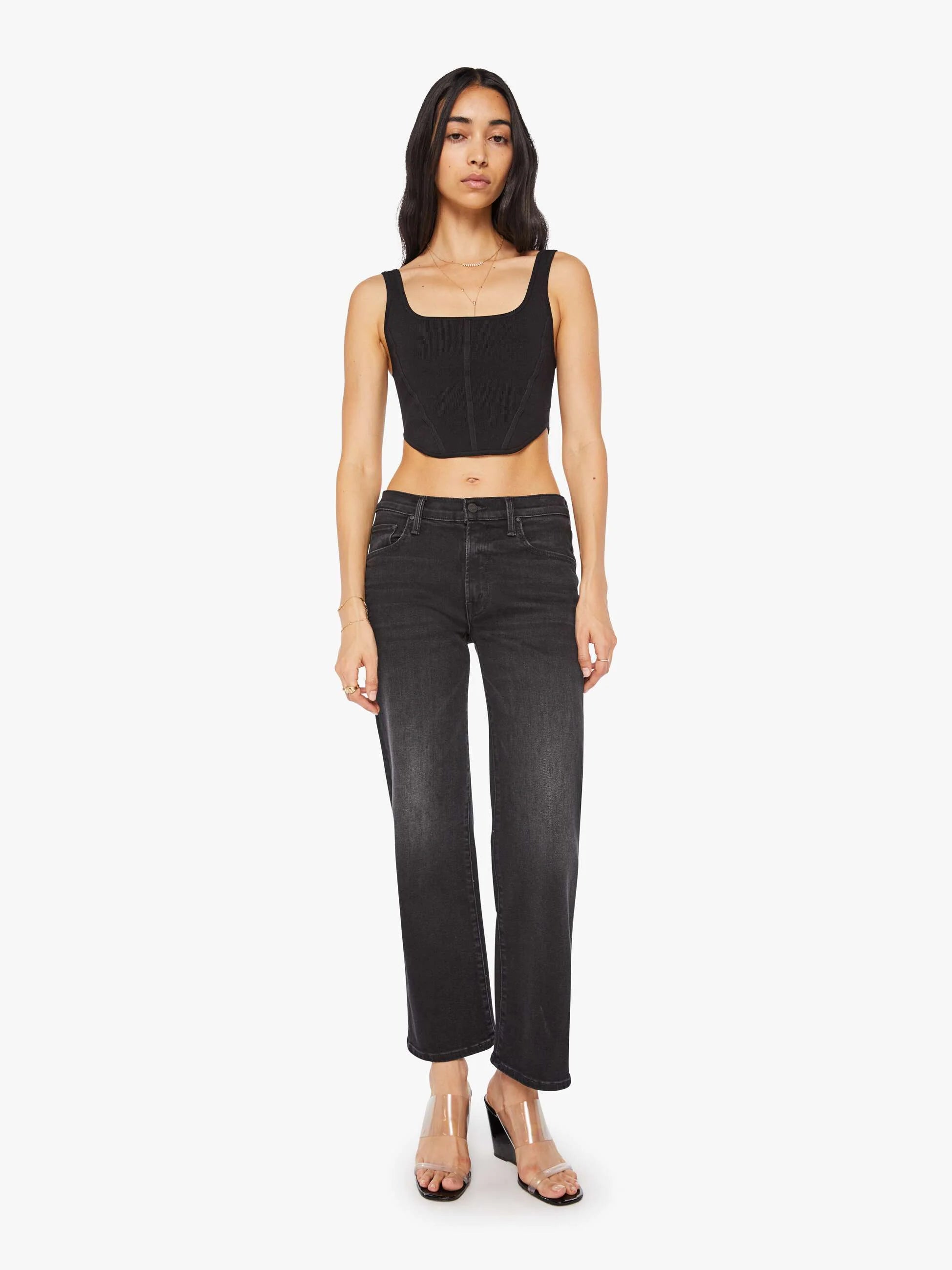 Jean Mother Mid Rise Rambler