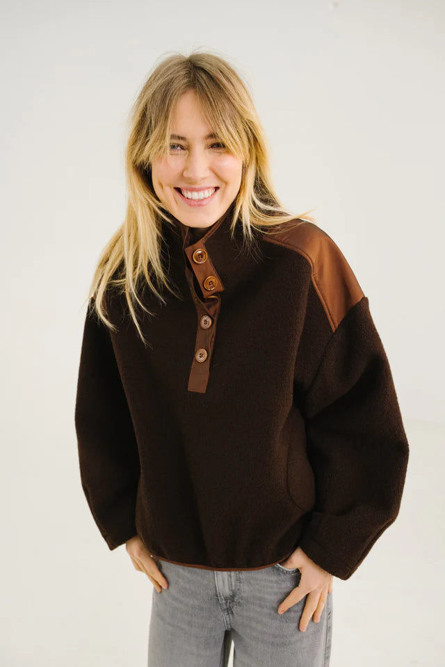 Veste Sacrécoeur Jaya brownie