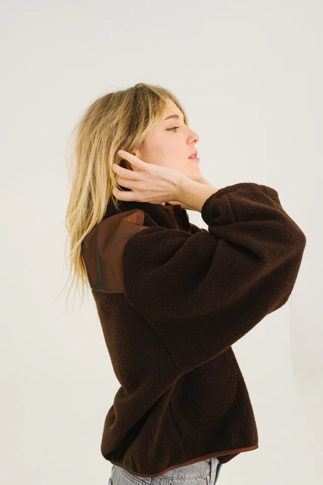 Veste Sacrécoeur Jaya brownie