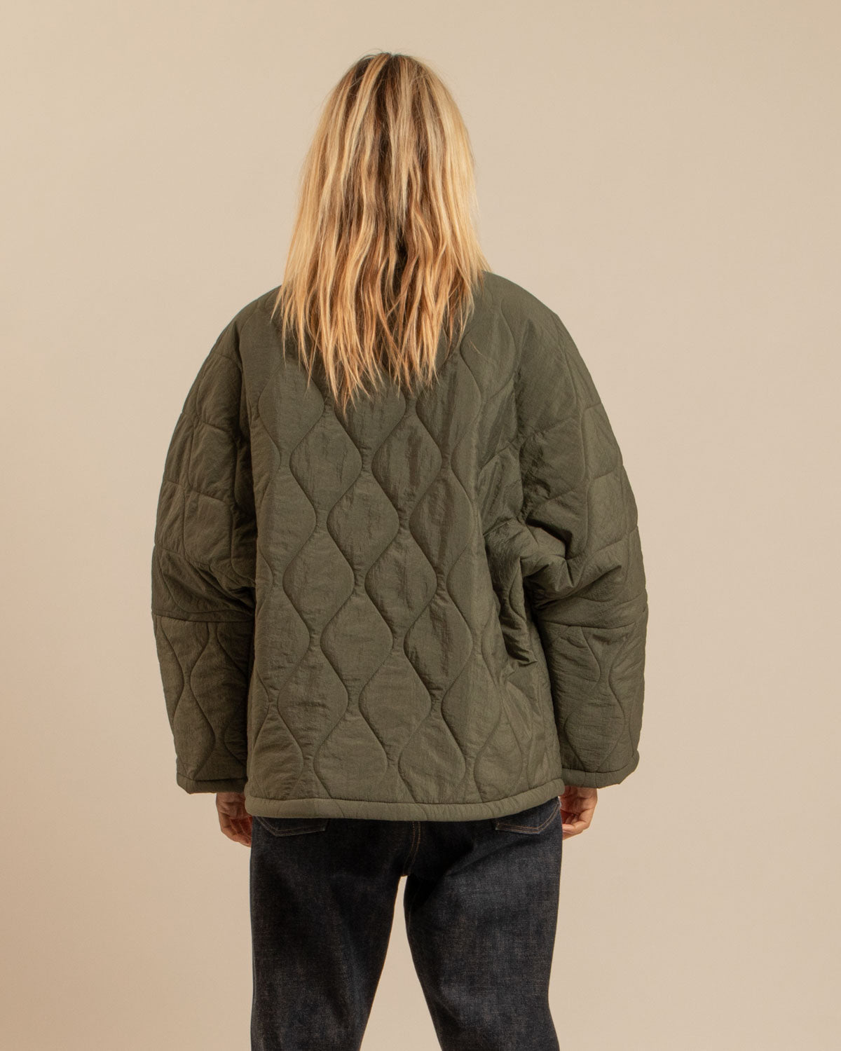 Veste Chicago nylon kaki