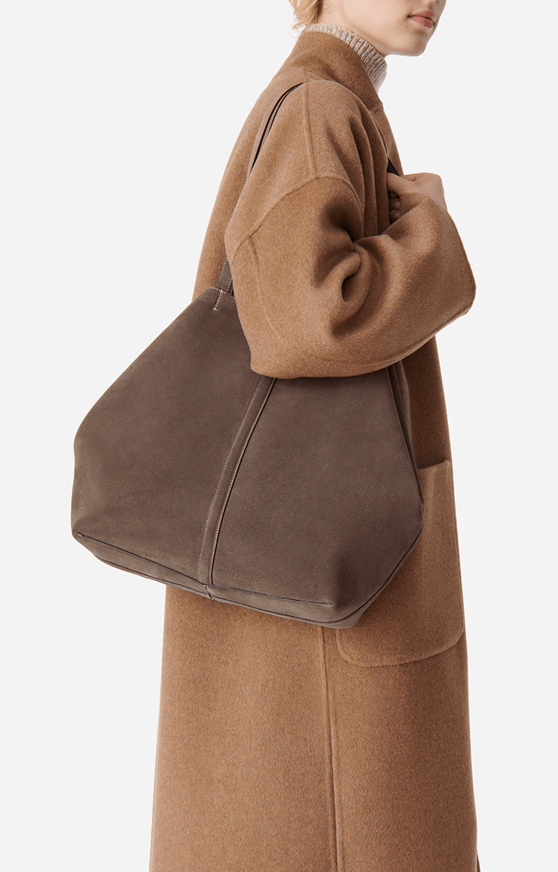 Cabas Vanessa Bruno Daily taupe - Tandem