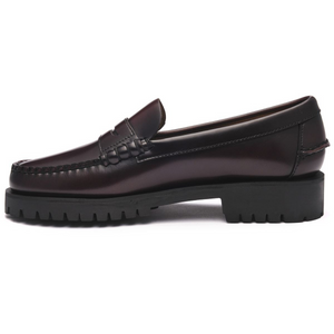 Mocassins Sebago Dan Lug Beown Burgundy