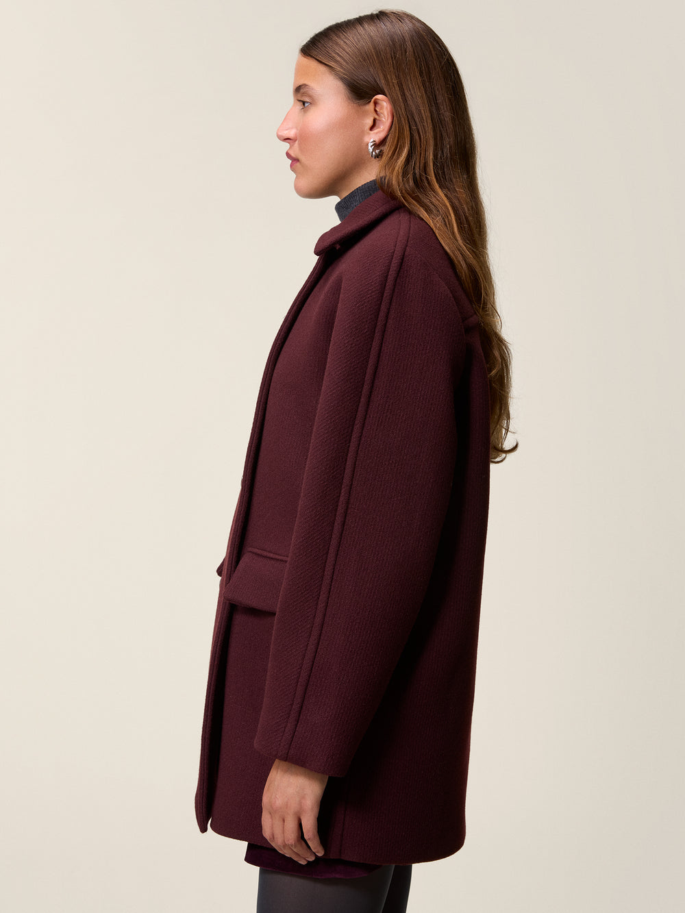 Manteau Rouje Corneille