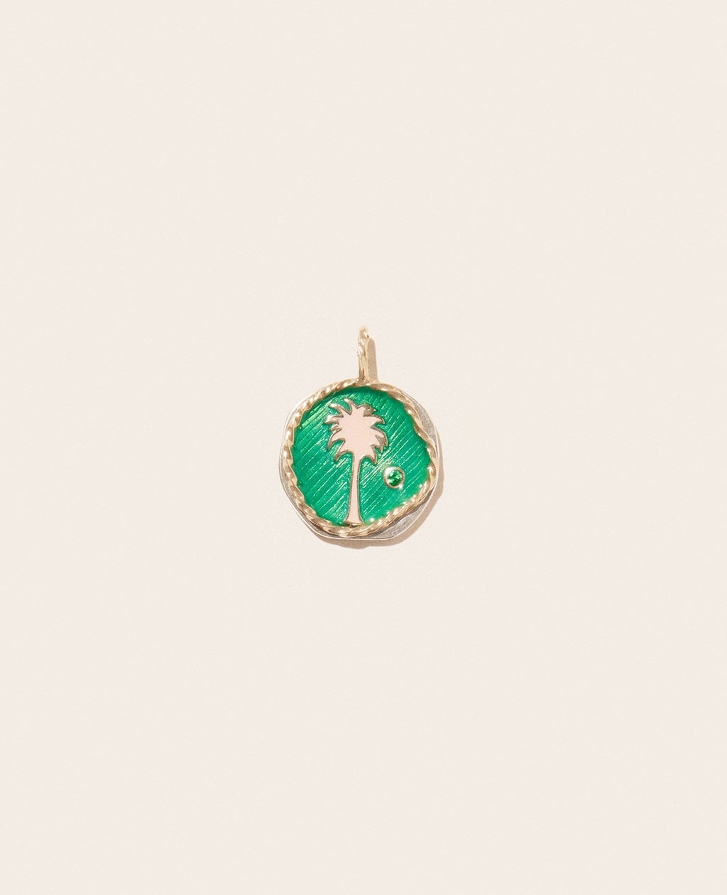 Pendentif Pascale Monvoisin Faro vert - Tandem