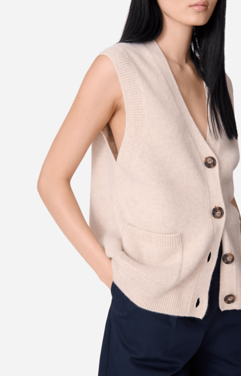 Gilet Vanessa Bruno Dashley écru - Tandem