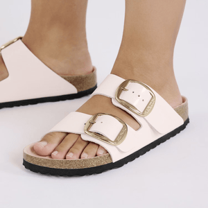 Sandales Birkenstock Big Buckle rose - Tandem