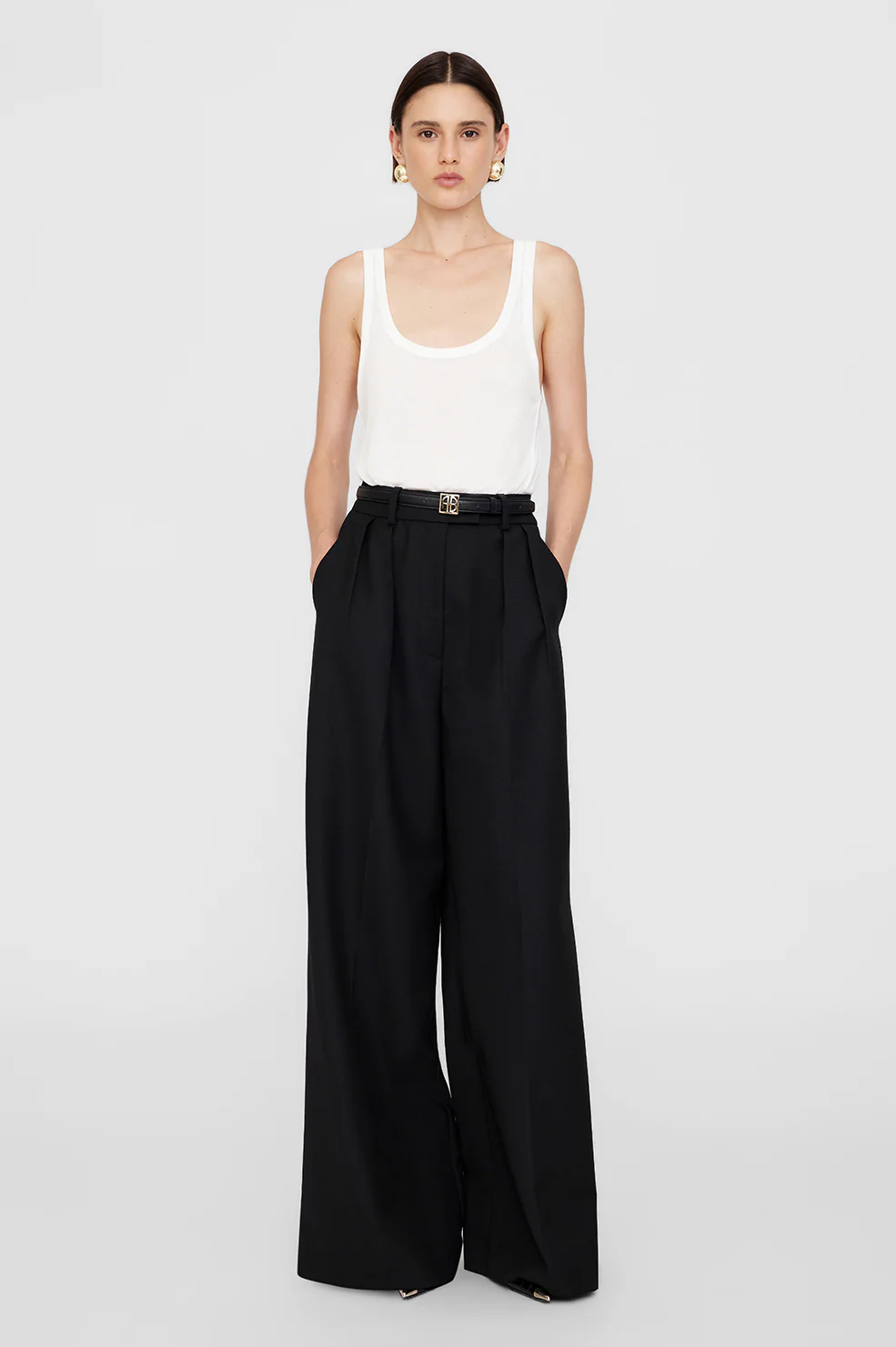 LOU TROUSER - BLACK