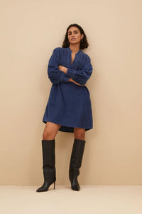 Robe by - bar Jina navy - Tandem