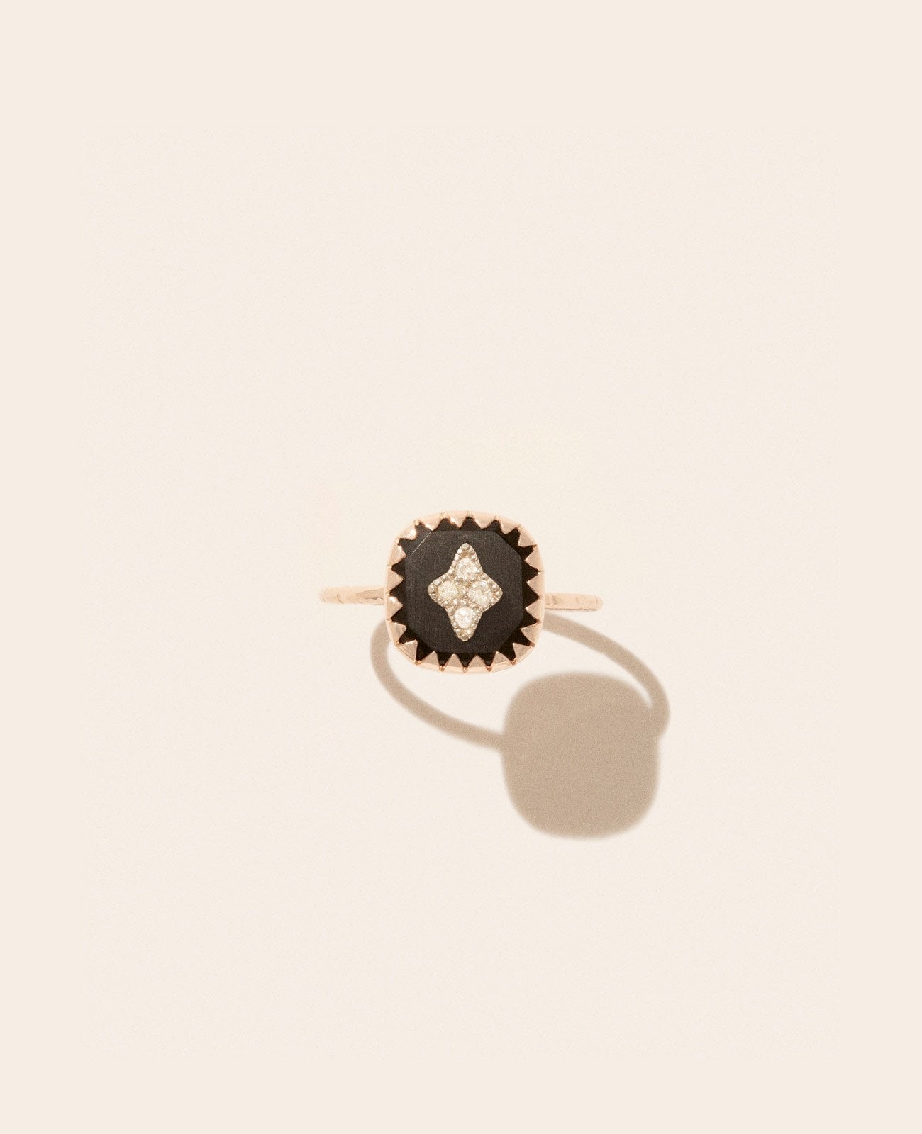 Bague Pascale Monvoisin Pierrot noire - Tandem