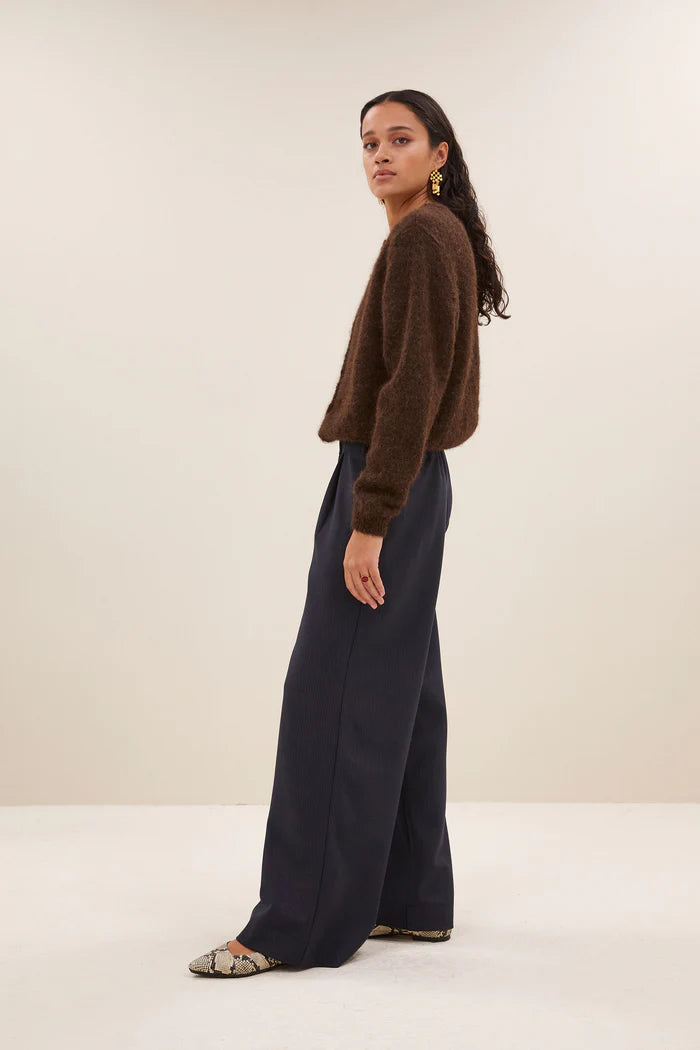 Gilet by-bar Cleo marron