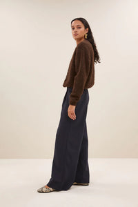 Gilet by-bar Cleo marron