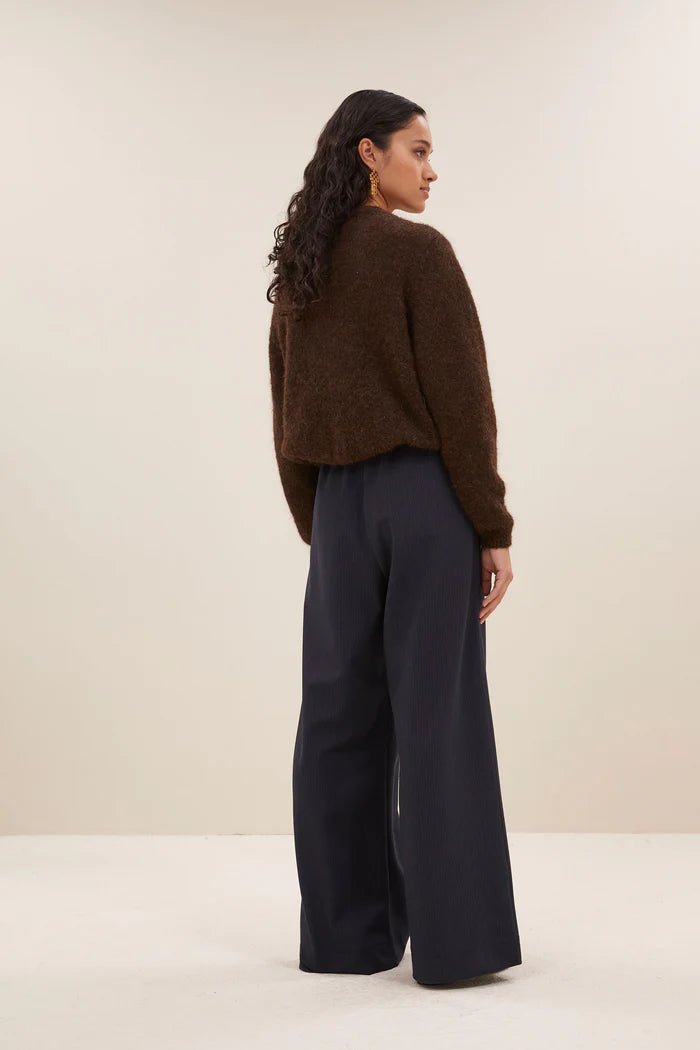 Gilet by-bar Cleo marron