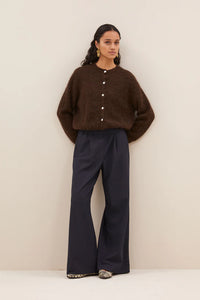 Gilet by-bar Cleo marron