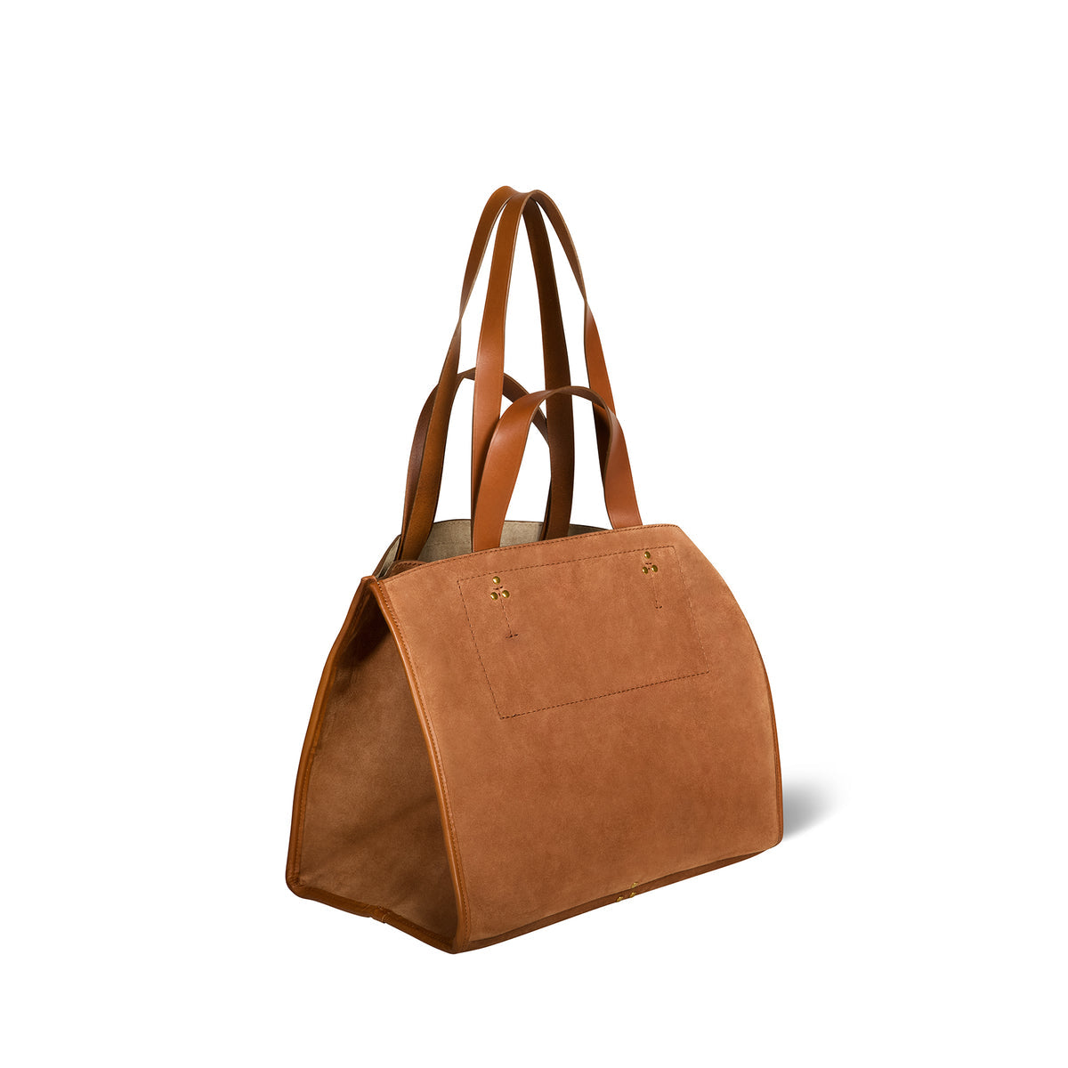 Sac Jérôme Dreyfuss Léon M Velours Caramel
