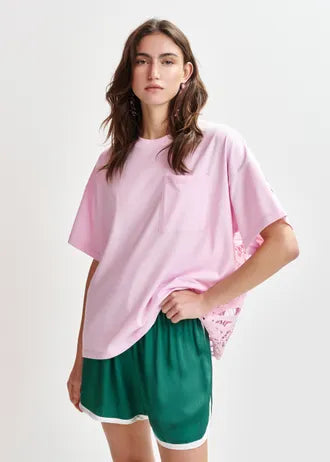 T-shirt Essentiel Hintern rose
