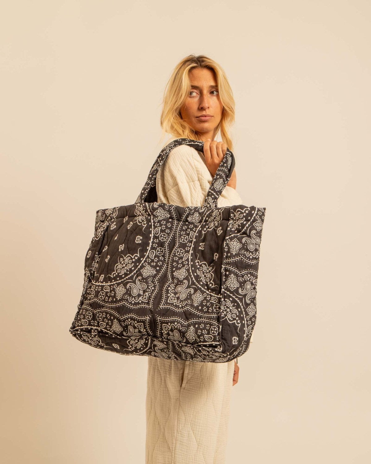 Sac Aokyanos Philadelphie bandana anthracite