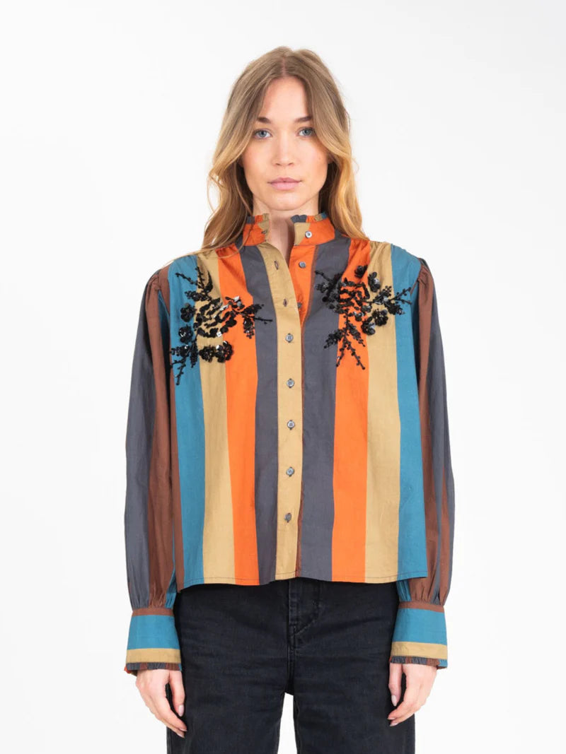 Chemise V de Vinster Happy orange