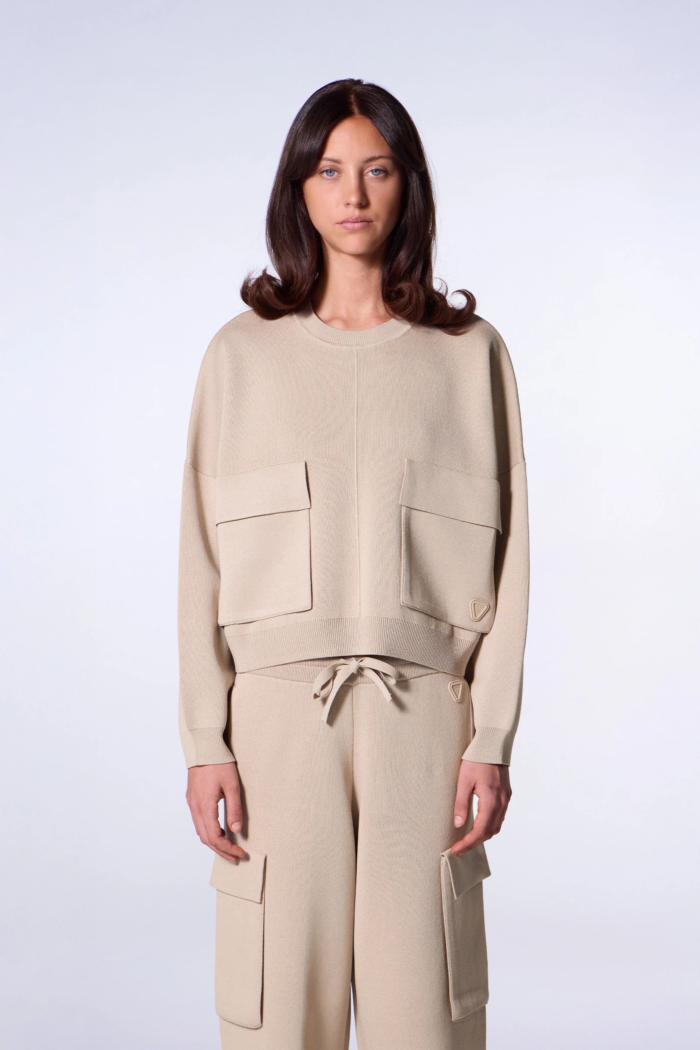 Pull Gertrude Chandler daim
