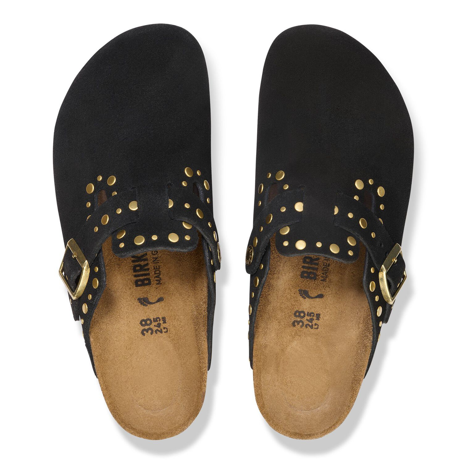 Sabot Birkenstock Boston Rivet noir