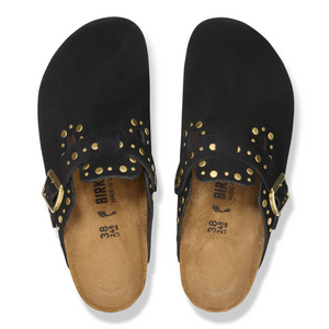 Sabot Birkenstock Boston Rivet noir