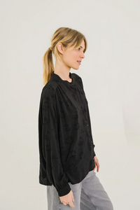 Blouse Sacrecoeur Ella Tan noir
