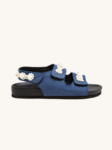 Sandales Arizona Love Apache Denim Perles - Tandem