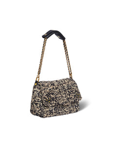 Sac Jérôme Dreyfuss Lulu M raphia noir