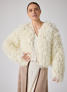 GILET COL ROND ML