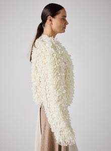 GILET COL ROND ML