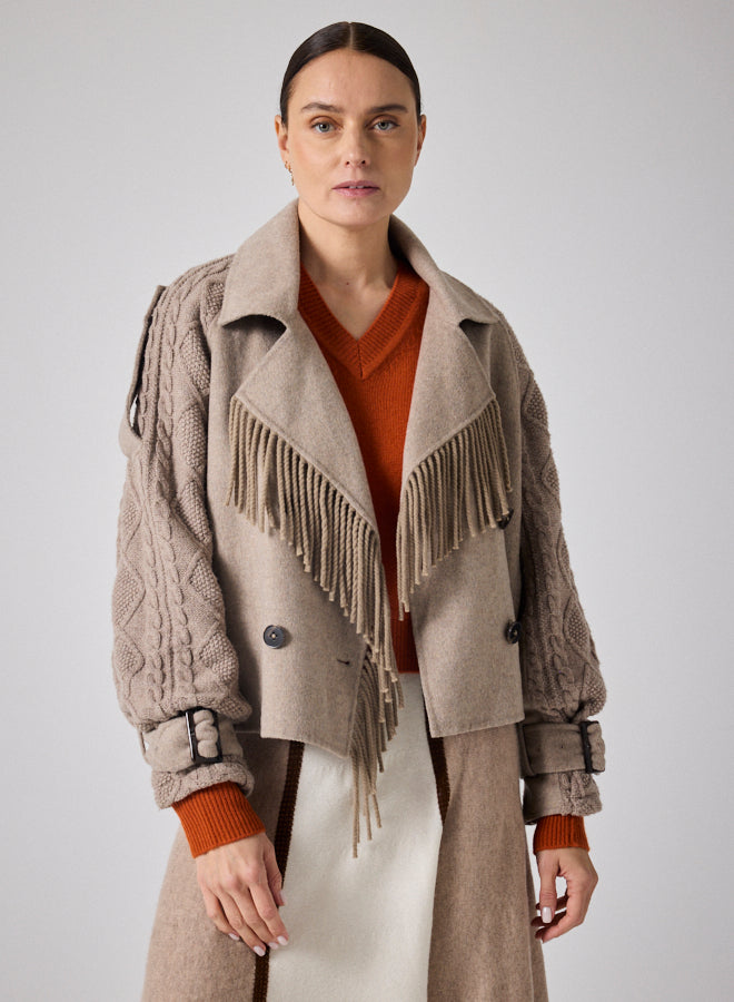MANTEAU TRENCH A GRANGE ML