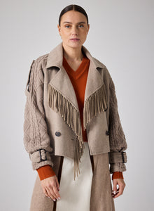 MANTEAU TRENCH A GRANGE ML