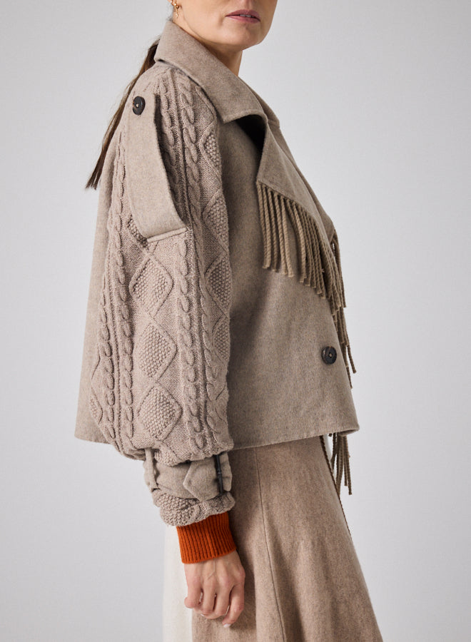 MANTEAU TRENCH A GRANGE ML