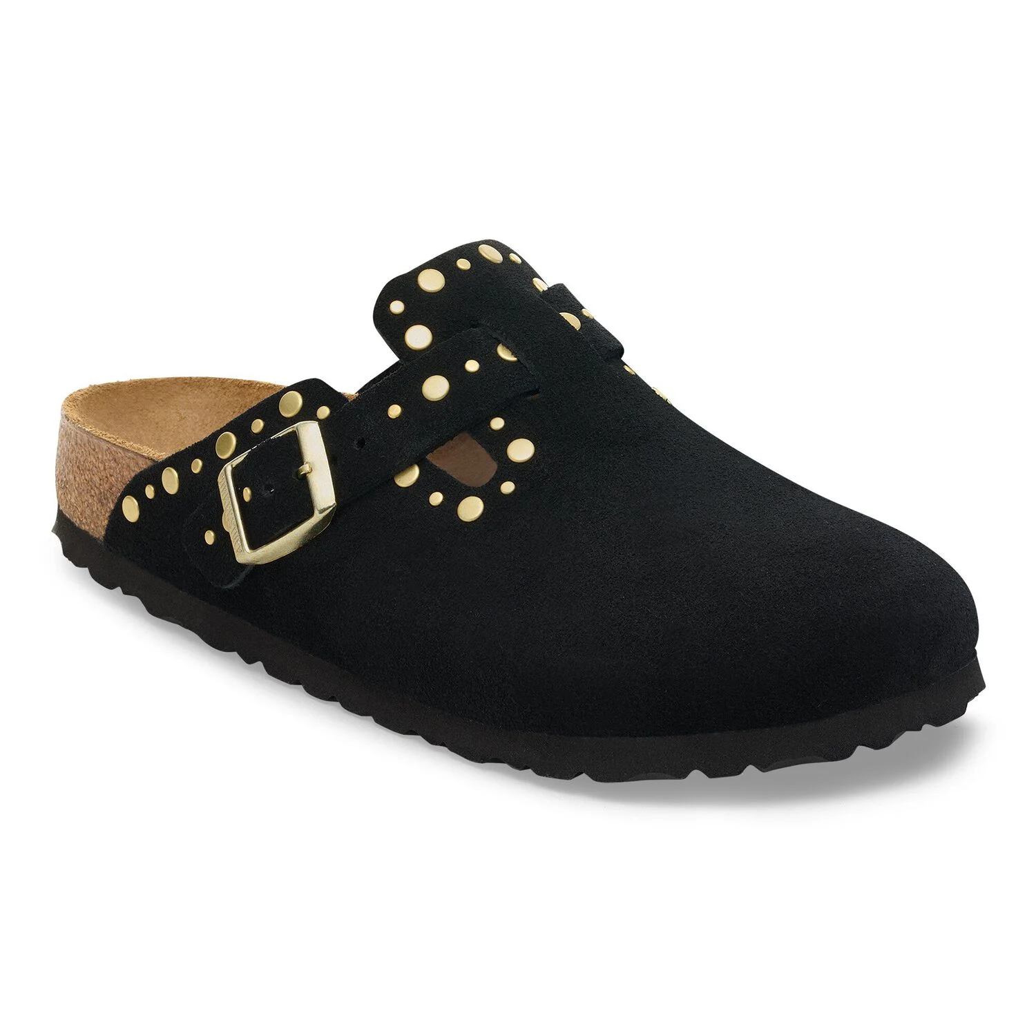 Sabot Birkenstock Boston Rivet noir