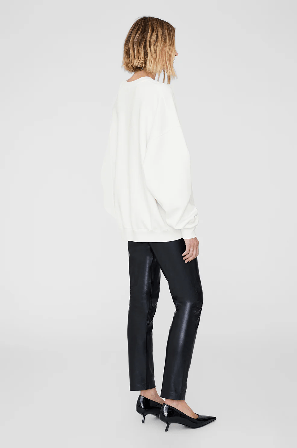 Sweat Anine Bing oversized Miles Letterman - Tandem