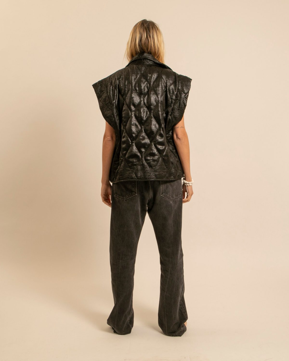 Veste Aokyanos Brooklyn irisé noir