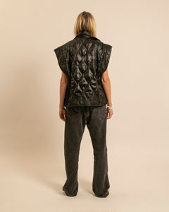 Veste Aokyanos Brooklyn irisé noir