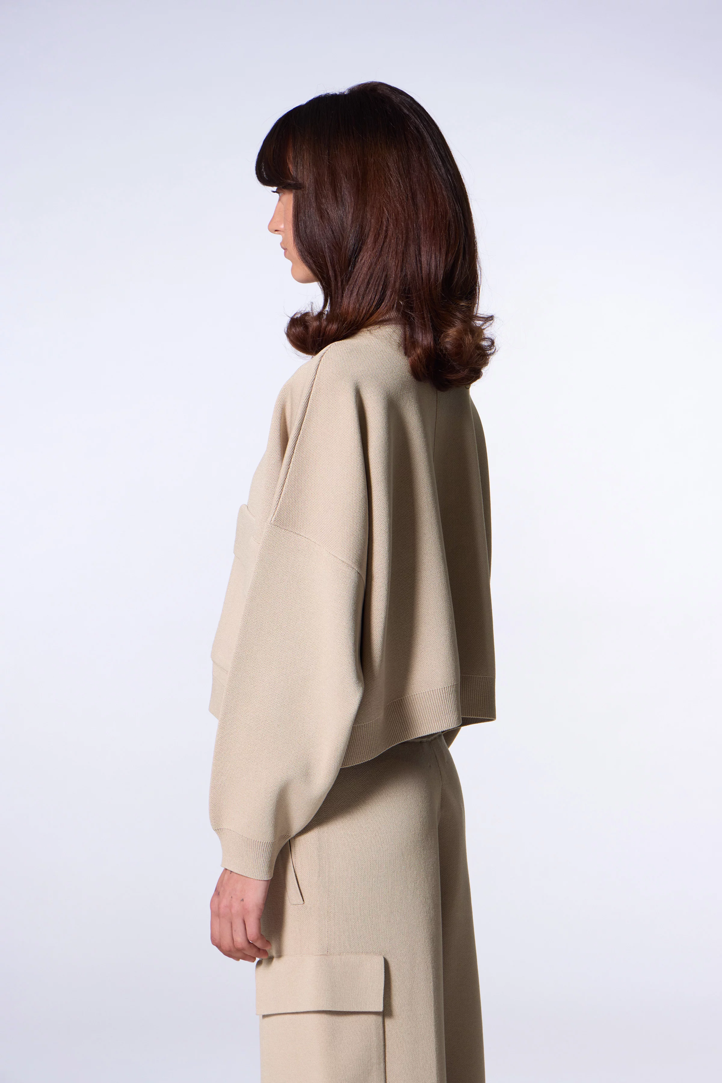 Pull Gertrude Chandler daim