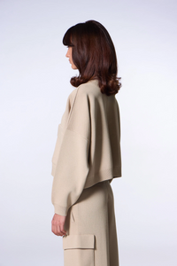 Pull Gertrude Chandler daim