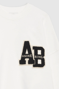 Sweat Anine Bing oversized Miles Letterman - Tandem