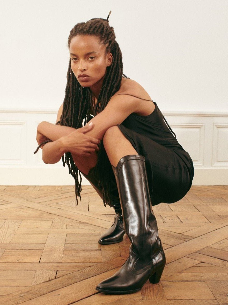 Bottes Socque Dakota noires - Tandem