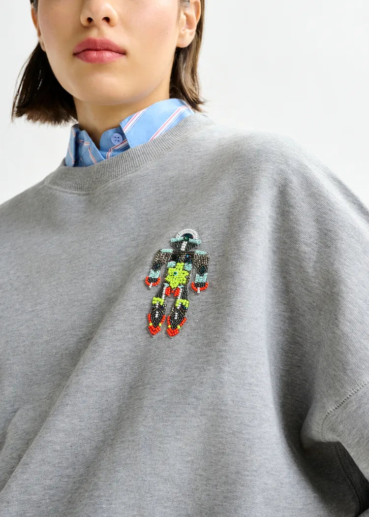 Sweat ESSENTIEL ANTWERP Ibernatus gris