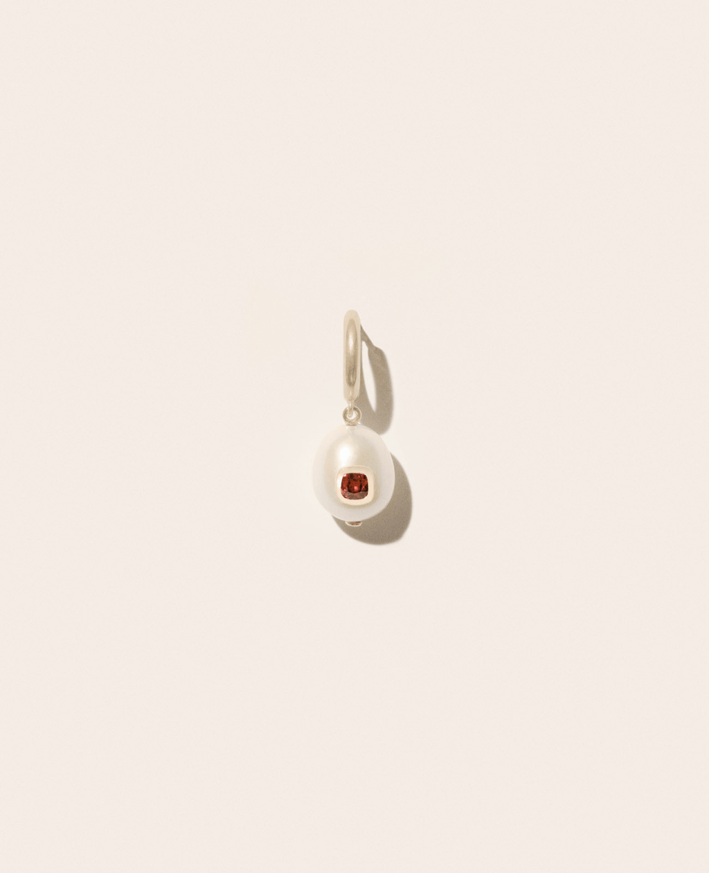 Boucle d’oreilles Pascale Monvoisin Eddie grenat - Tandem
