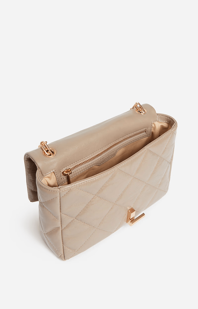 Sac Vanessa Bruno Moon cuir mastic - Tandem