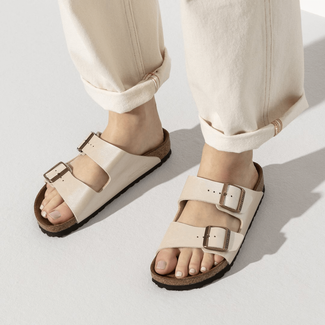 Sandales Birkenstock Arizona gracefull White - Tandem